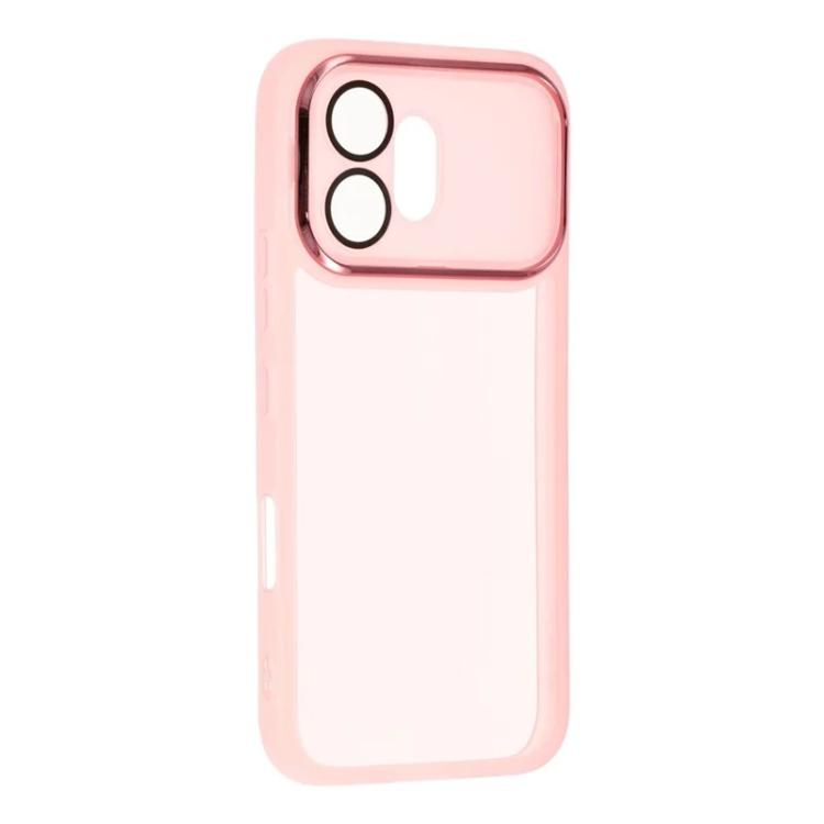 For Honor 600 Global WANLONFENG Electroplated Frame Translucent TPU Phone Case with Screen Film