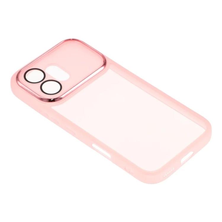 For Honor 600 Global WANLONFENG Electroplated Frame Translucent TPU Phone Case with Screen Film