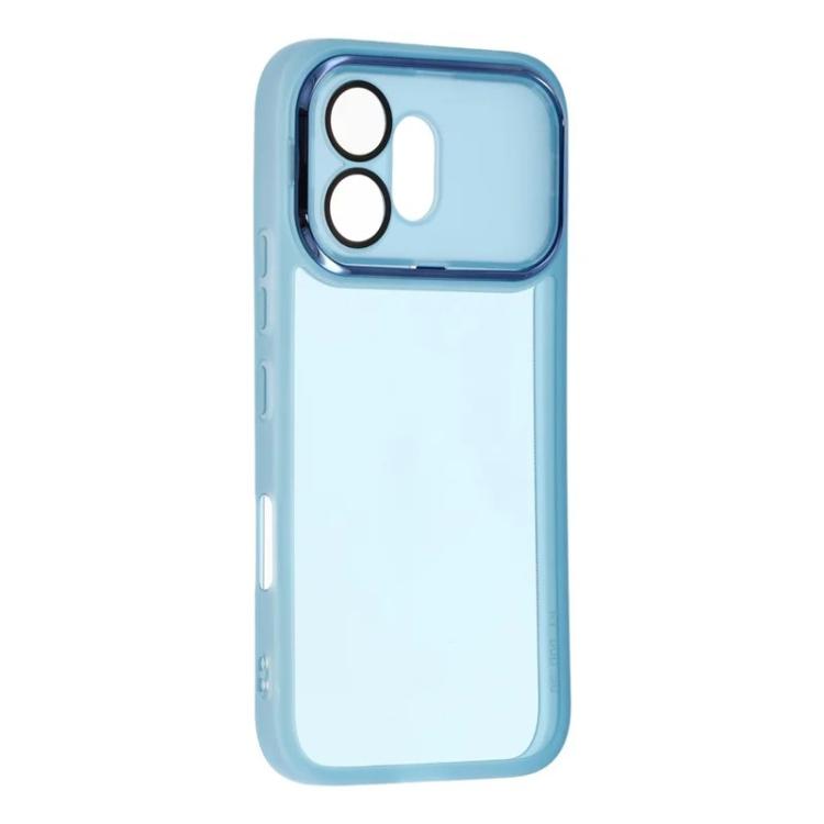 For Honor 600 Global WANLONFENG Electroplated Frame Translucent TPU Phone Case with Screen Film