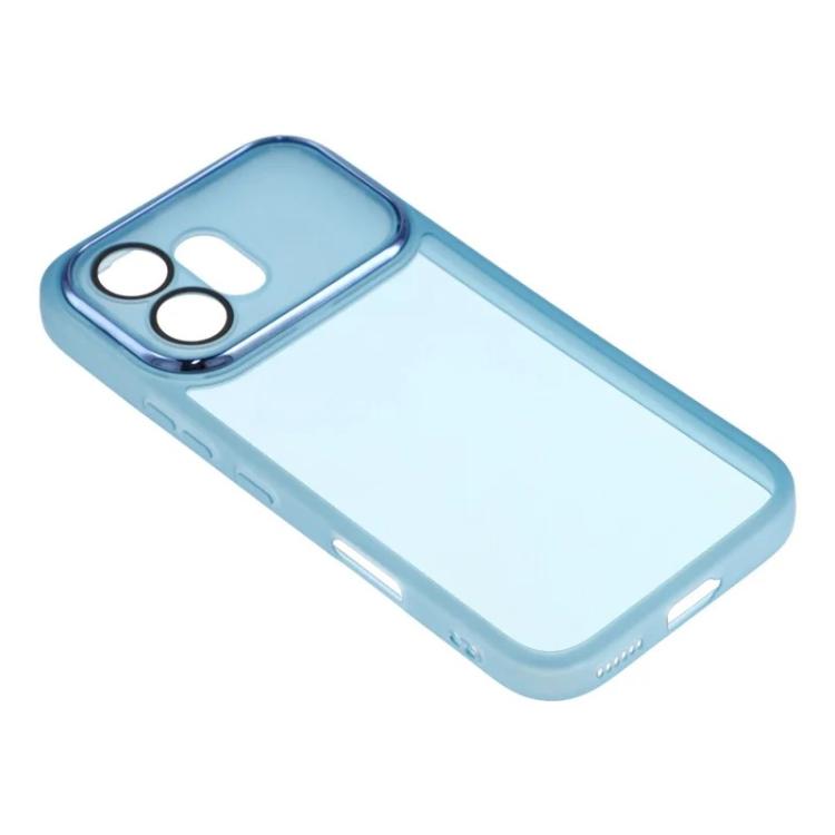 For Honor 600 Global WANLONFENG Electroplated Frame Translucent TPU Phone Case with Screen Film
