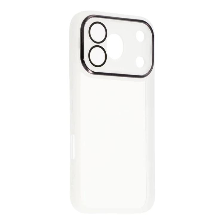 For Honor 600 Pro Global WANLONFENG Electroplated Frame Translucent TPU Phone Case with Screen Film