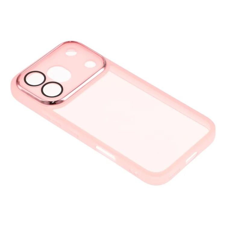 For Honor 600 Pro Global WANLONFENG Electroplated Frame Translucent TPU Phone Case with Screen Film