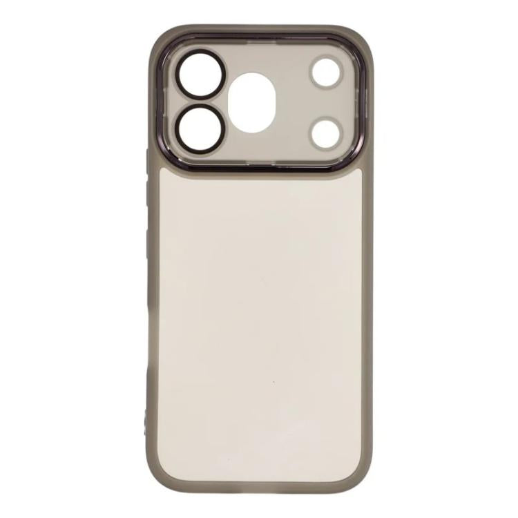 For Honor 600 Pro Global WANLONFENG Electroplated Frame Translucent TPU Phone Case with Screen Film