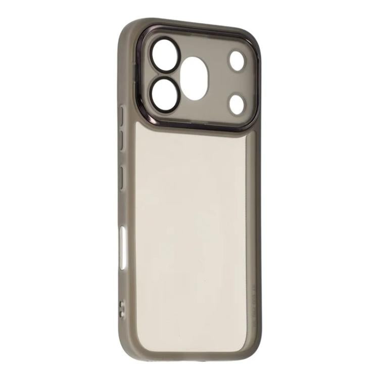 For Honor 600 Pro Global WANLONFENG Electroplated Frame Translucent TPU Phone Case with Screen Film
