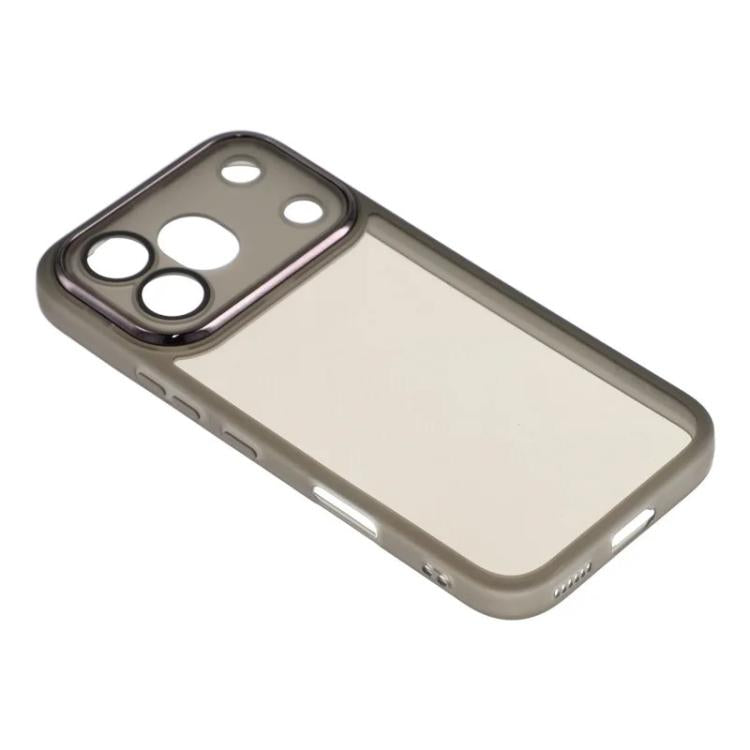 For Honor 600 Pro Global WANLONFENG Electroplated Frame Translucent TPU Phone Case with Screen Film