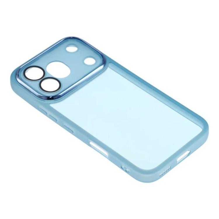 For Honor 600 Pro Global WANLONFENG Electroplated Frame Translucent TPU Phone Case with Screen Film