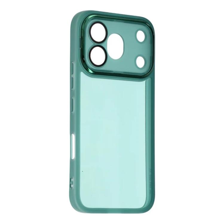 For Honor 600 Pro Global WANLONFENG Electroplated Frame Translucent TPU Phone Case with Screen Film