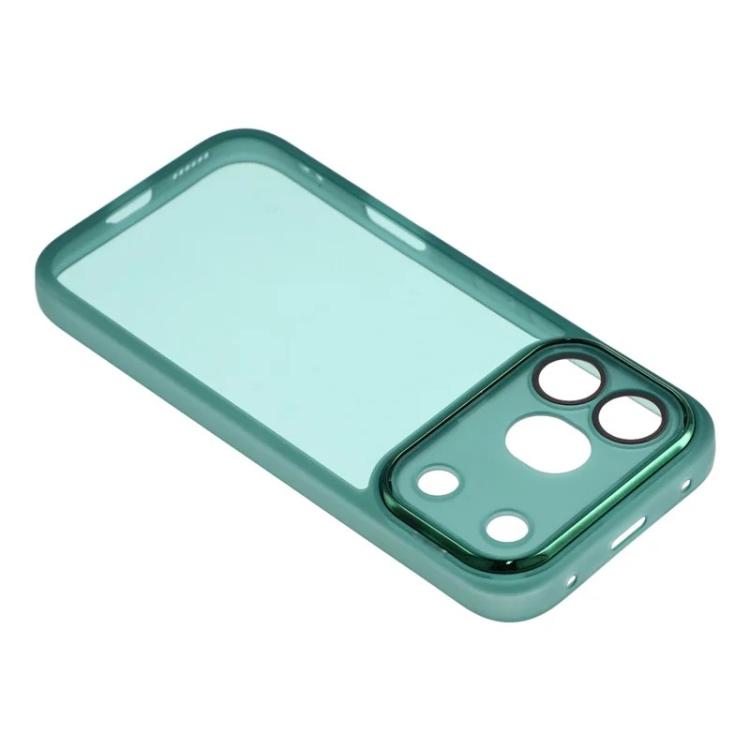 For Honor 600 Pro Global WANLONFENG Electroplated Frame Translucent TPU Phone Case with Screen Film