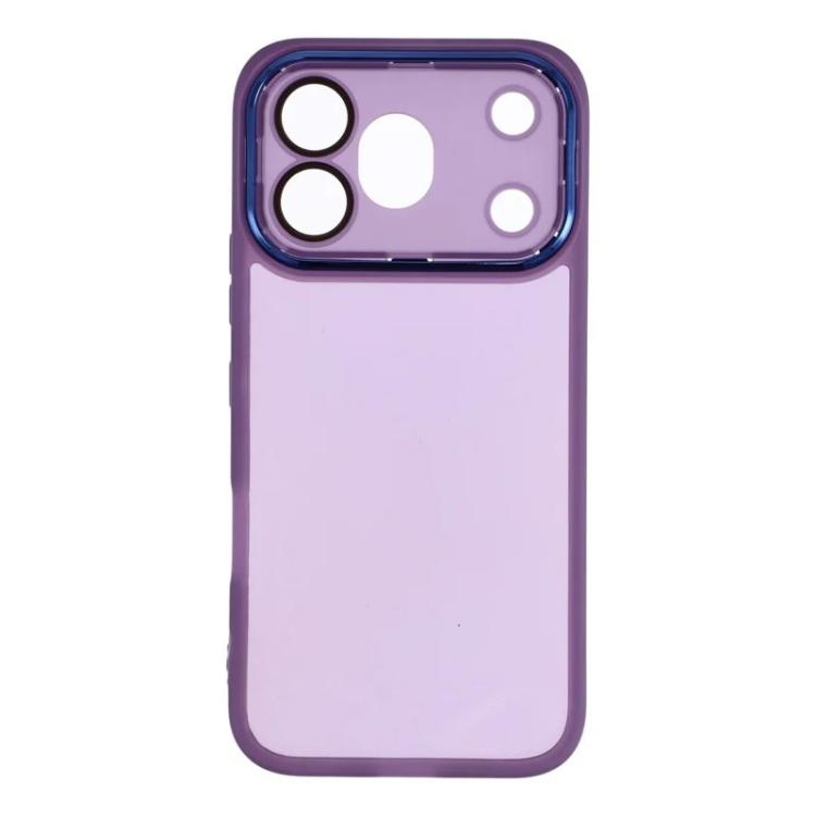 For Honor 600 Pro Global WANLONFENG Electroplated Frame Translucent TPU Phone Case with Screen Film