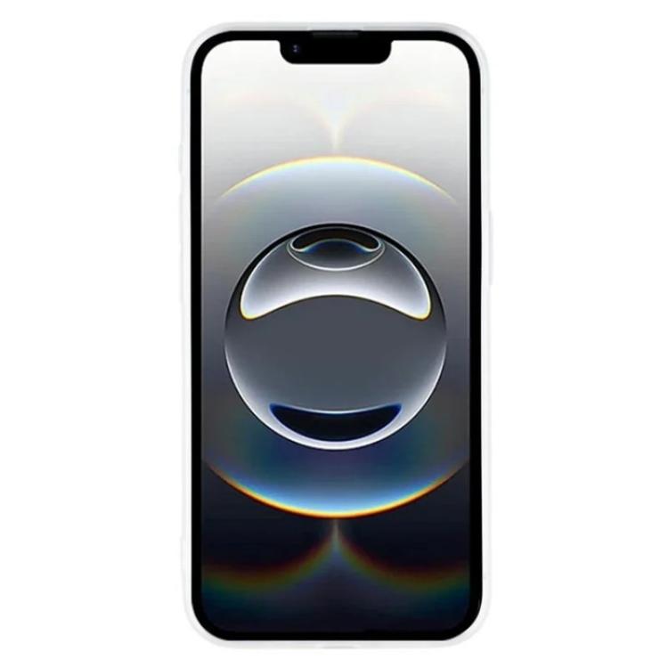 For iPhone 17e / 16e WANLONFENG Electroplated Frame Translucent TPU Phone Case with Screen Film