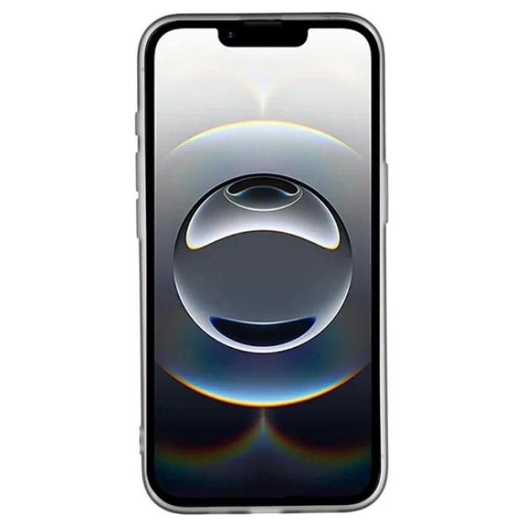 For iPhone 17e / 16e WANLONFENG Electroplated Frame Translucent TPU Phone Case with Screen Film