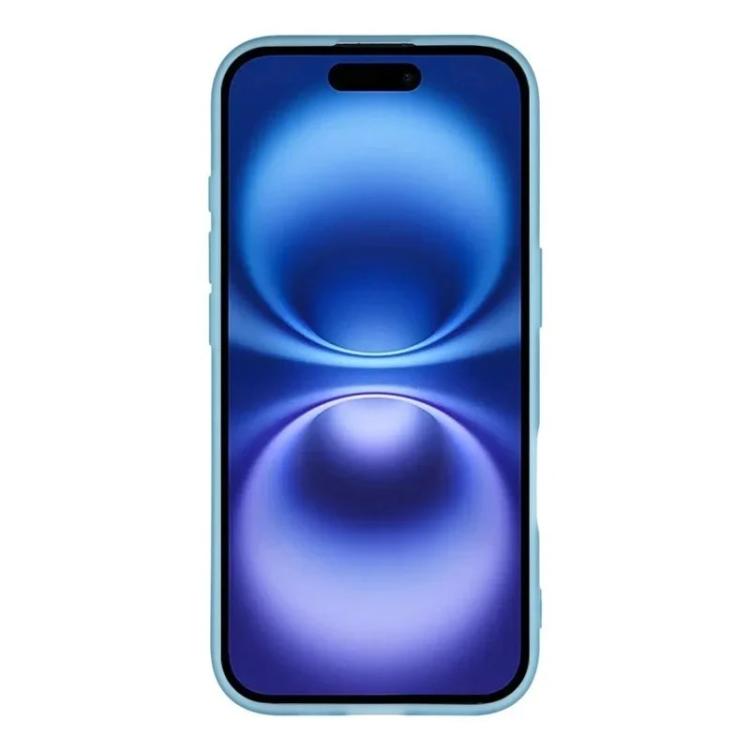 For iPhone 17 WANLONFENG Electroplated Frame Translucent TPU Phone Case with Screen Film
