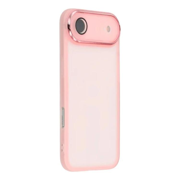 For iPhone Air WANLONFENG Electroplated Frame Translucent TPU Phone Case with Screen Film