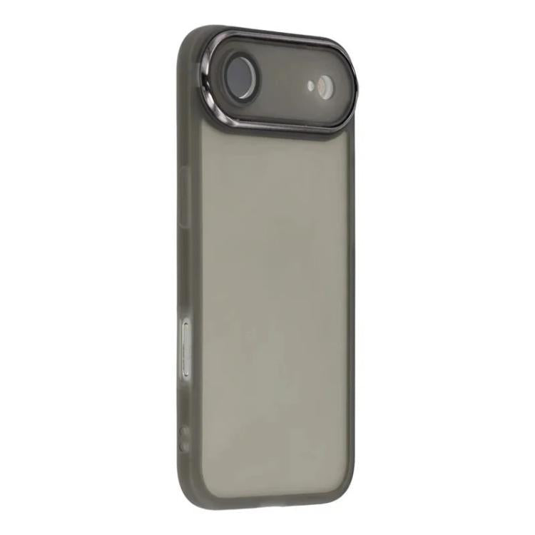 For iPhone Air WANLONFENG Electroplated Frame Translucent TPU Phone Case with Screen Film