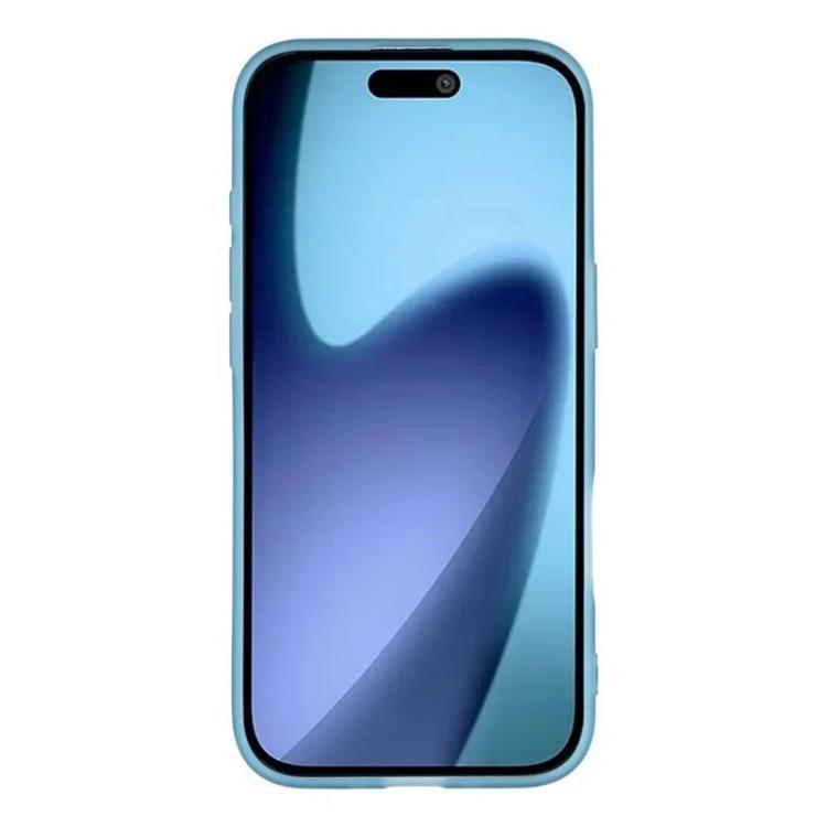 For iPhone Air WANLONFENG Electroplated Frame Translucent TPU Phone Case with Screen Film