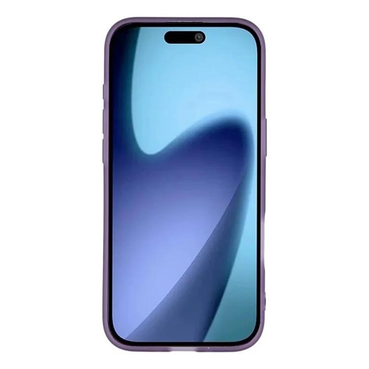 For iPhone Air WANLONFENG Electroplated Frame Translucent TPU Phone Case with Screen Film
