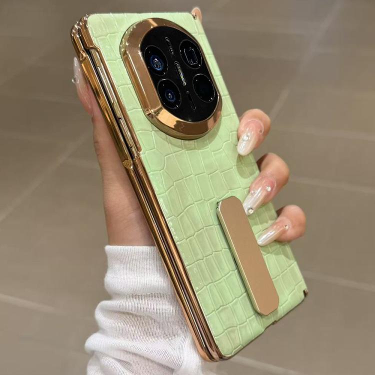 For Huawei Mate X5 Bamboo Knot Pattern Rotating Stand Shockproof Phone Case