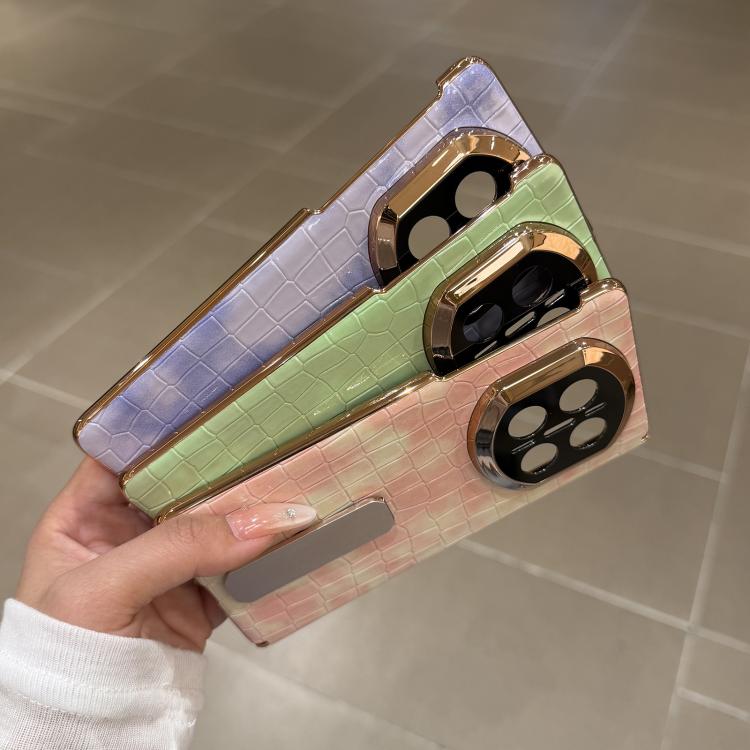 For Huawei Mate X7 Bamboo Knot Pattern Rotating Stand Shockproof Phone Case
