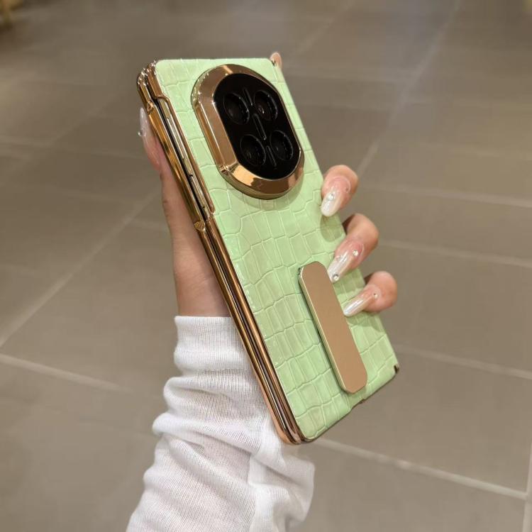 For Huawei Mate X7 Bamboo Knot Pattern Rotating Stand Shockproof Phone Case