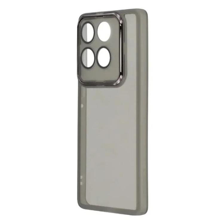 For Motorola Edge 60 Fusion / 60 5G WANLONFENG Electroplated Frame Translucent TPU Phone Case with Screen Film