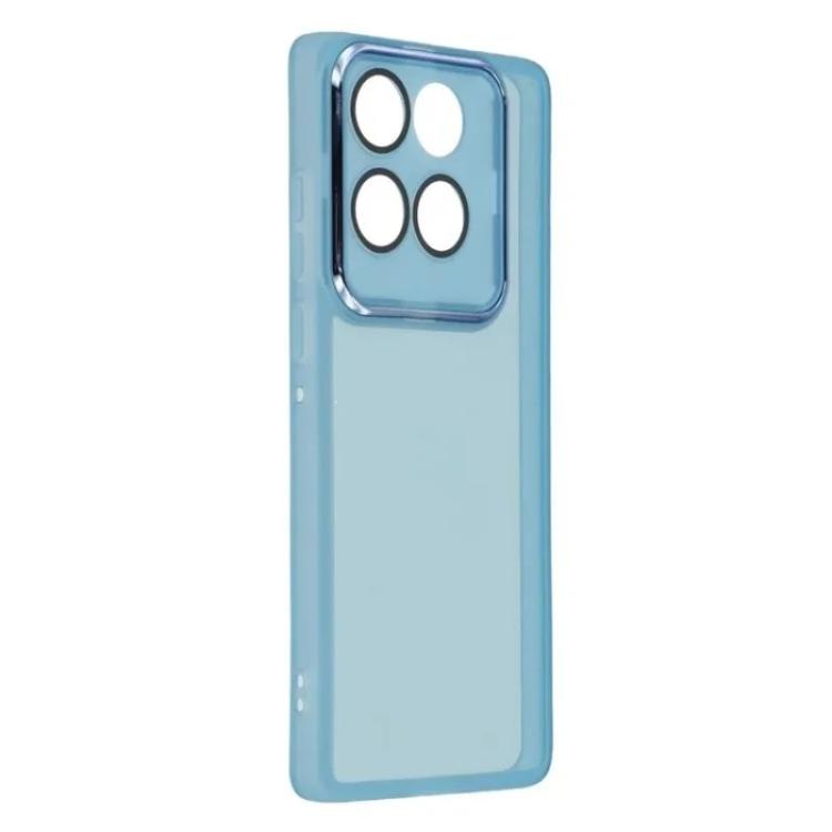 For Motorola Edge 60 Fusion / 60 5G WANLONFENG Electroplated Frame Translucent TPU Phone Case with Screen Film