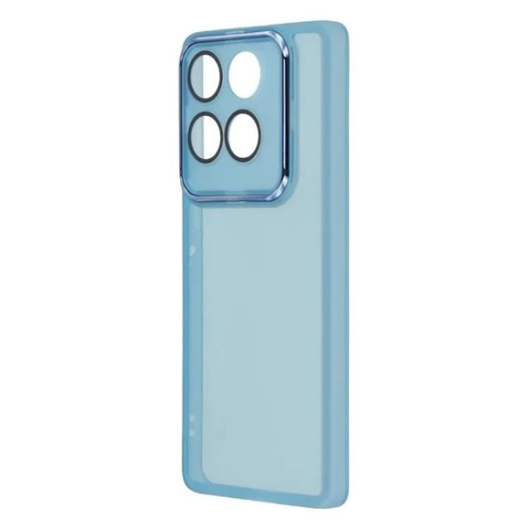 For Motorola Edge 60 Fusion / 60 5G WANLONFENG Electroplated Frame Translucent TPU Phone Case with Screen Film