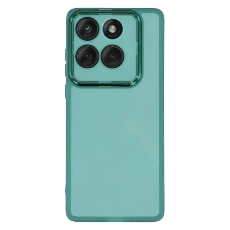 For Motorola Edge 60 Fusion / 60 5G WANLONFENG Electroplated Frame Translucent TPU Phone Case with Screen Film