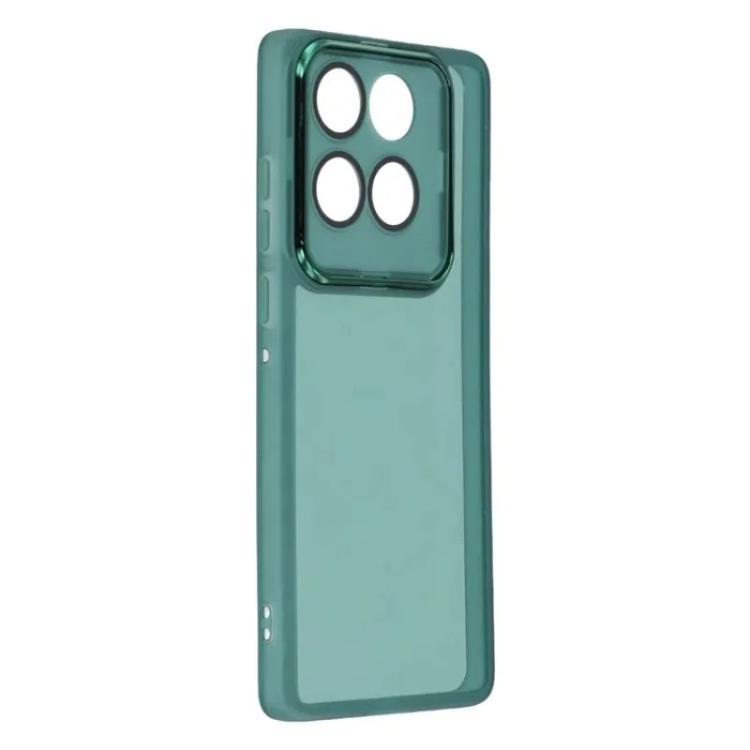 For Motorola Edge 60 Fusion / 60 5G WANLONFENG Electroplated Frame Translucent TPU Phone Case with Screen Film