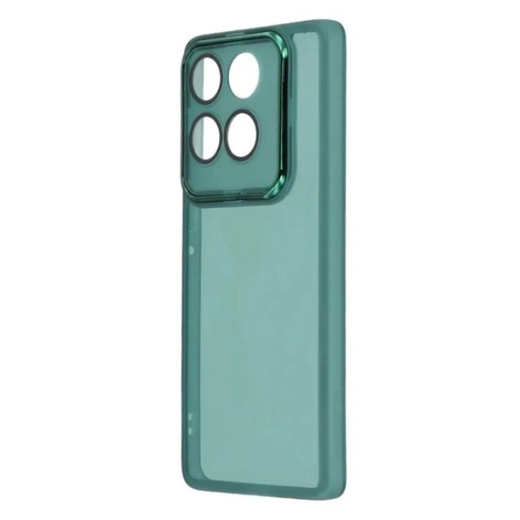 For Motorola Edge 60 Fusion / 60 5G WANLONFENG Electroplated Frame Translucent TPU Phone Case with Screen Film