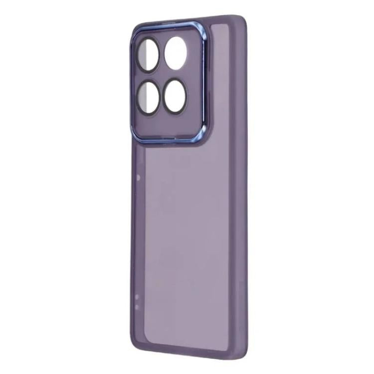 For Motorola Edge 60 Fusion / 60 5G WANLONFENG Electroplated Frame Translucent TPU Phone Case with Screen Film