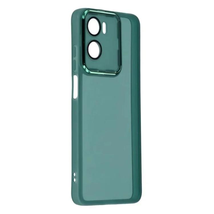For Motorola Moto G05 4G WANLONFENG Electroplated Frame Translucent TPU Phone Case with Screen Film