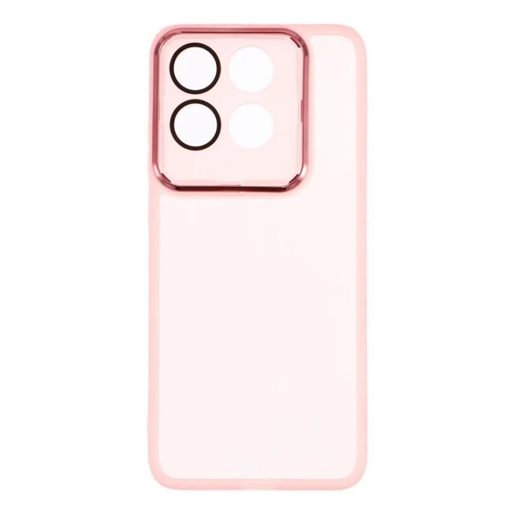 For Motorola Edge 70 Fusion/70 Fusion+ 5G WANLONFENG Electroplated Frame Translucent TPU Phone Case with Screen Film