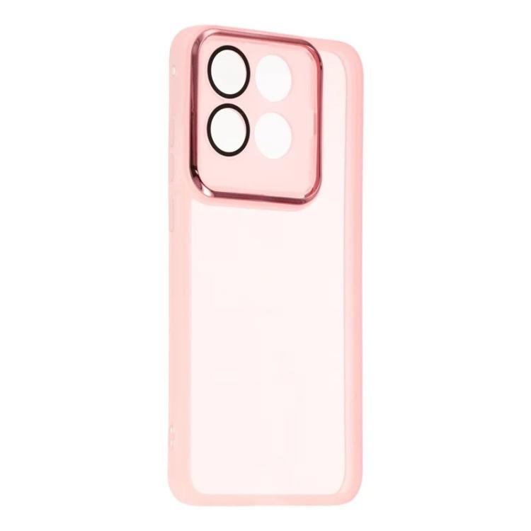 For Motorola Edge 70 Fusion/70 Fusion+ 5G WANLONFENG Electroplated Frame Translucent TPU Phone Case with Screen Film