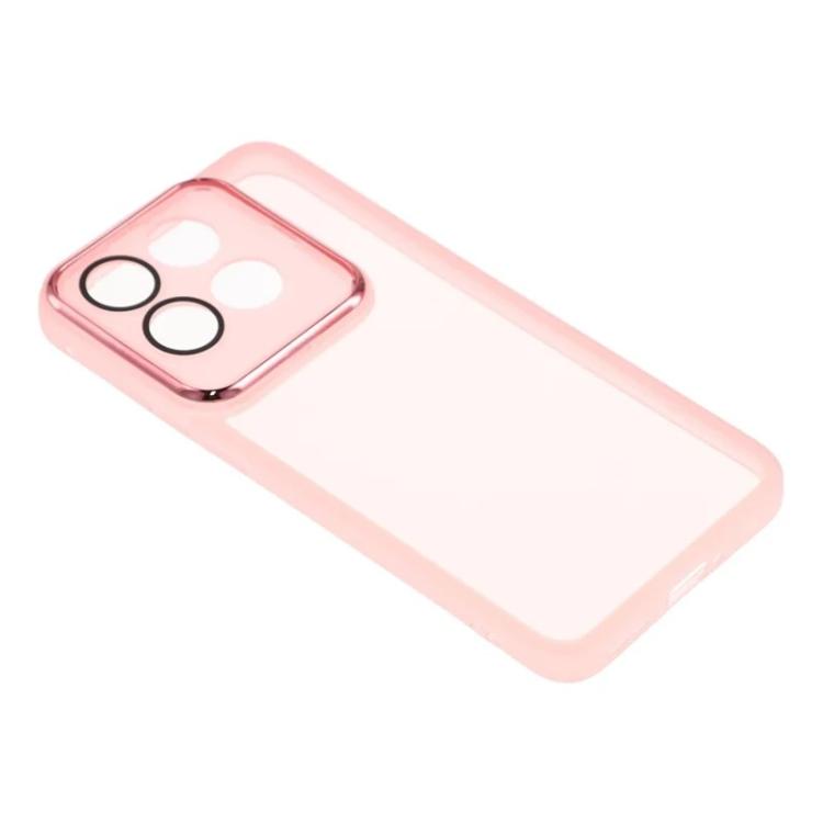 For Motorola Edge 70 Fusion/70 Fusion+ 5G WANLONFENG Electroplated Frame Translucent TPU Phone Case with Screen Film