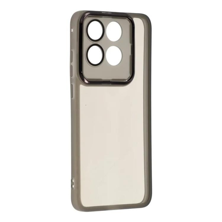 For Motorola Edge 70 Fusion/70 Fusion+ 5G WANLONFENG Electroplated Frame Translucent TPU Phone Case with Screen Film