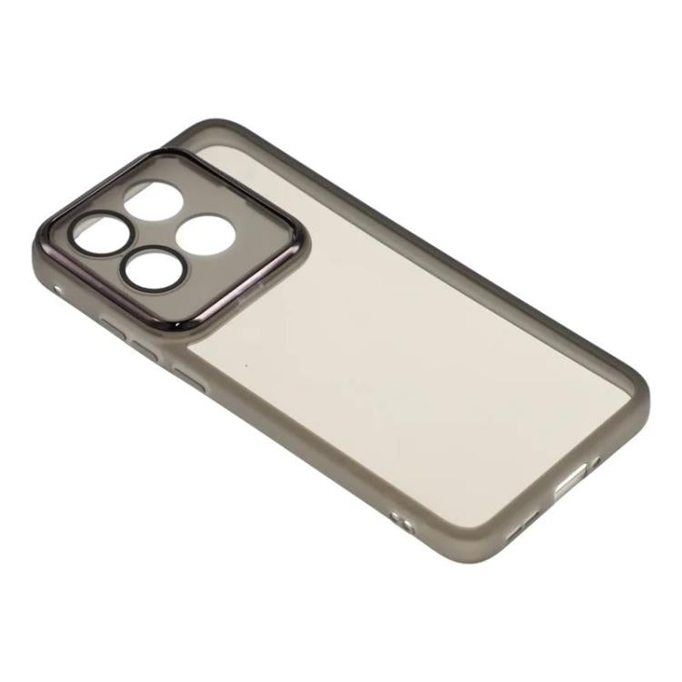 For Motorola Edge 70 5G WANLONFENG Electroplated Frame Translucent TPU Phone Case with Screen Film