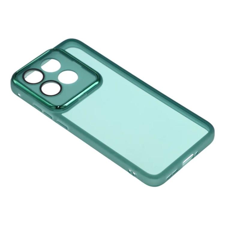 For Motorola Edge 70 5G WANLONFENG Electroplated Frame Translucent TPU Phone Case with Screen Film