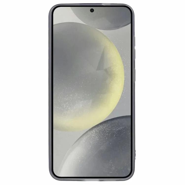 For Galaxy A35 5G WANLONFENG Electroplated Frame Translucent TPU Phone Case with Screen Film