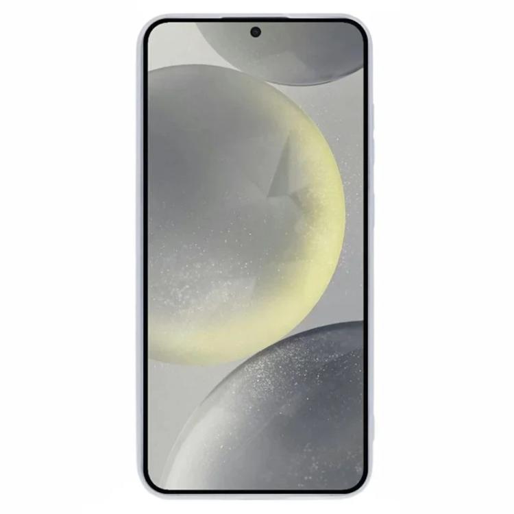 For Galaxy S26+ 5G WANLONFENG Electroplated Frame Translucent TPU Phone Case with Screen Film