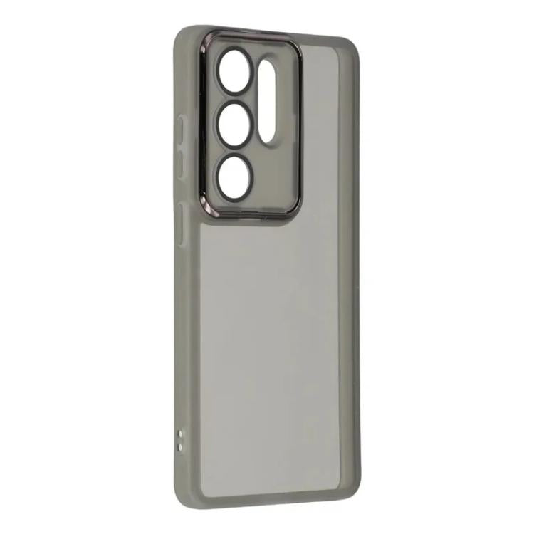 For Galaxy S26 Ultra 5G WANLONFENG Electroplated Frame Translucent TPU Phone Case with Screen Film