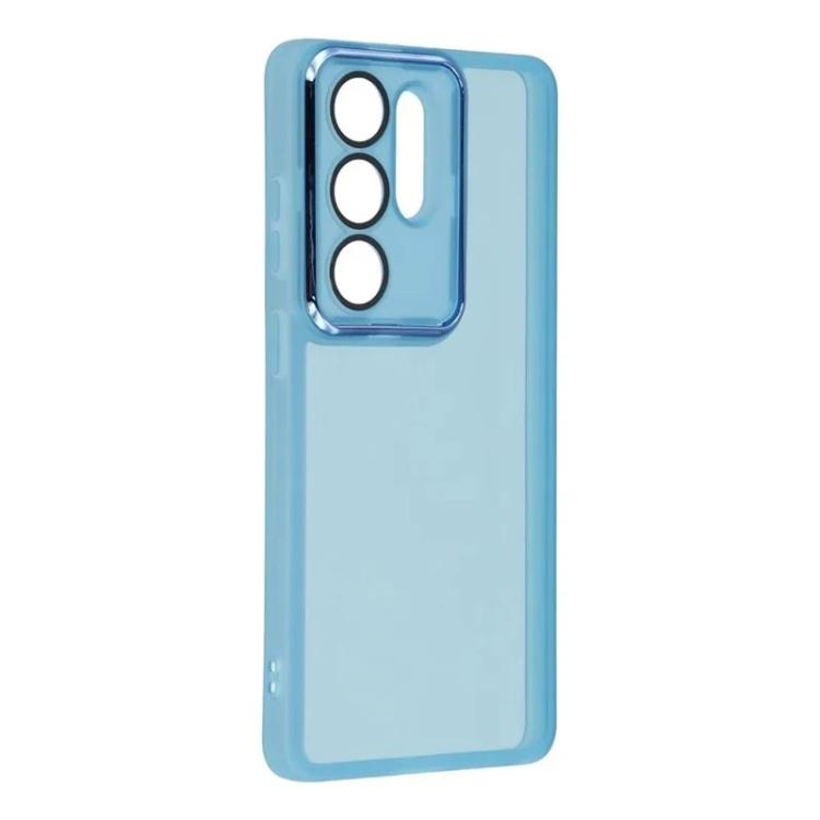 For Galaxy S26 Ultra 5G WANLONFENG Electroplated Frame Translucent TPU Phone Case with Screen Film