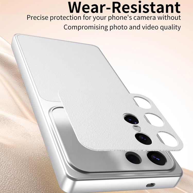 For Galaxy A16 Lambskin Series Skin Feel Shockproof Phone Case