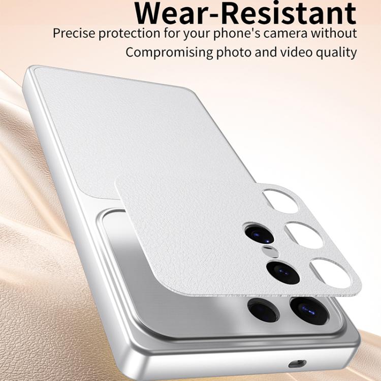 For Galaxy A54 5G Lambskin Series Skin Feel Shockproof Phone Case