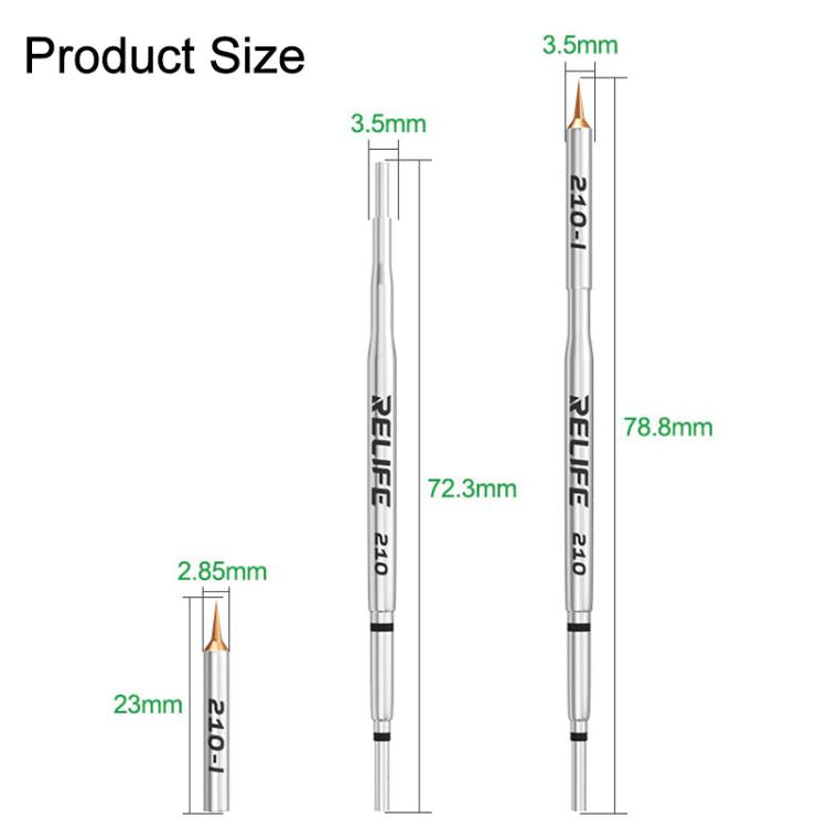 Relife 210 Replaceable Flying Wire Soldering Iron Tip