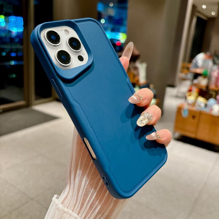 For iPhone 15 Pro Max Slim Waist Design Soft TPU Shockproof Phone Case