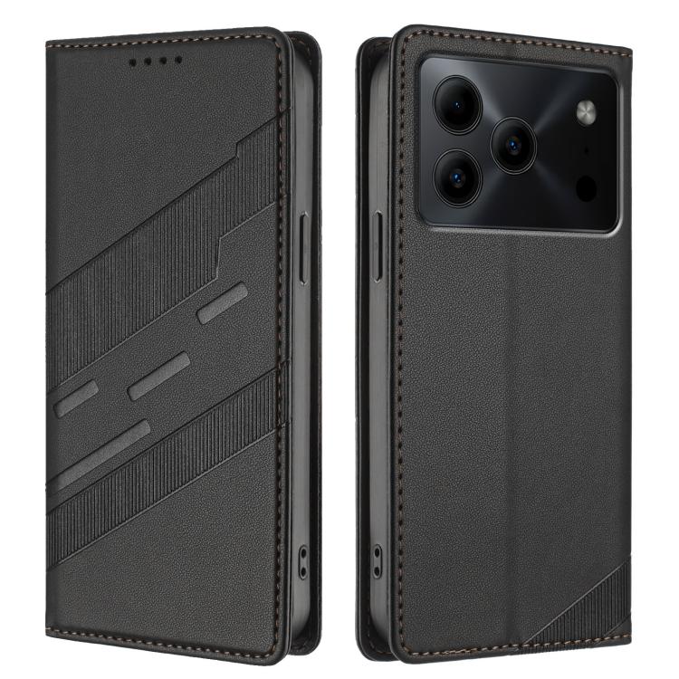 For Doogee Note 56 Embossed Multi-functional Wallet Retro Leather Phone Case