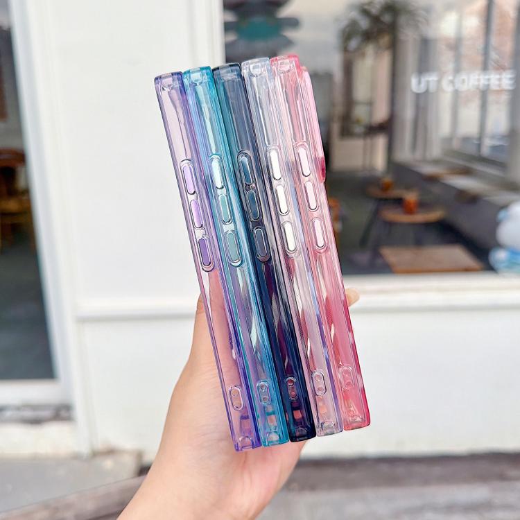 For Galaxy A53 5G Plating Gradient Discolor Phone Case