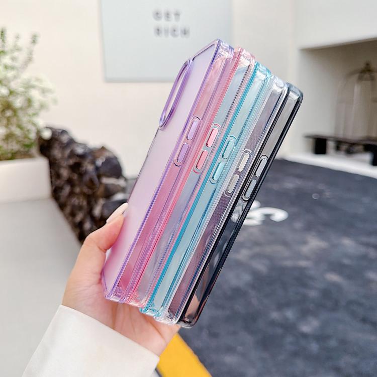 For OPPO A80 5G Global / A3 Pro 5G India Plating Gradient Discolor Phone Case