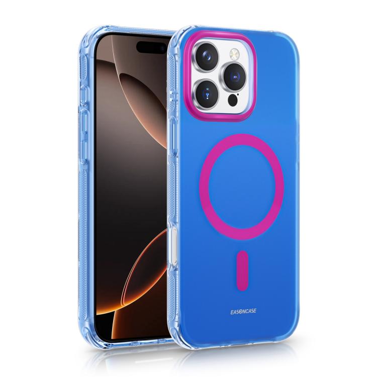 For iPhone 16 Pro Max EASONCASE IMD Dual-Sided Coating Airbag Shockproof Magnetic Phone Case
