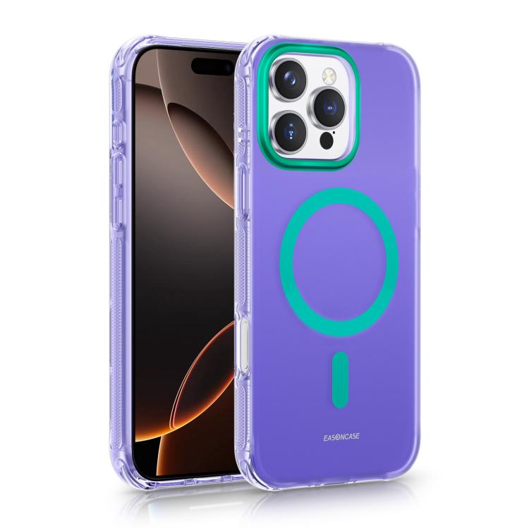 For iPhone 16 Pro Max EASONCASE IMD Dual-Sided Coating Airbag Shockproof Magnetic Phone Case